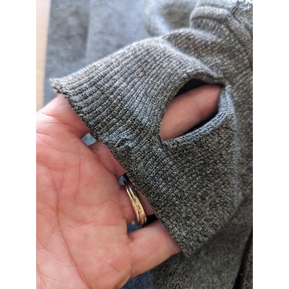 Lululemon Jacket Womens 6 Gray Full Zip Scuba Hoodie‎ Athleisure Active Casual - Picture 2 of 12